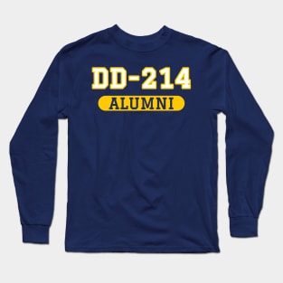 Patriotic DD-214 Alumni Long Sleeve T-Shirt